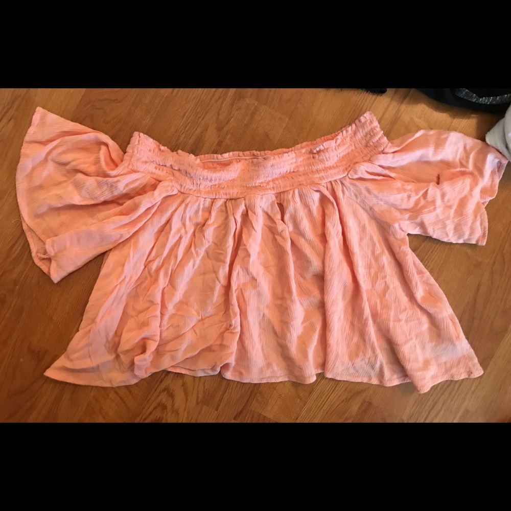 Urban Outfitters Off the Shoulder Crop Top